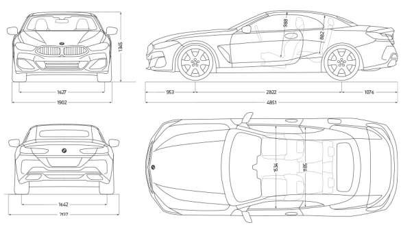 BMW 840i Кабріолет