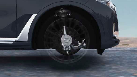 Адаптивна пневмопідвіска передньої та задньої осі