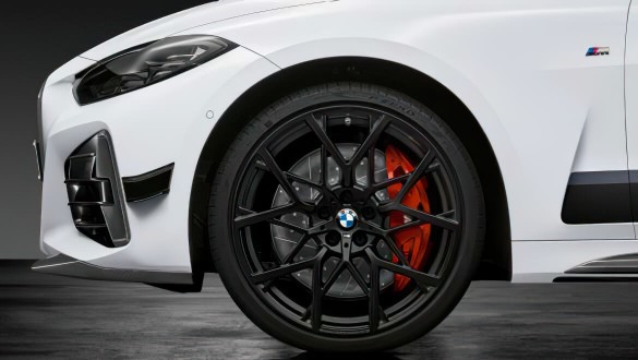 20" M Performance ковані диски Y-spoke 795 M Jet Black, матові, комплект літніх коліс у зборі.