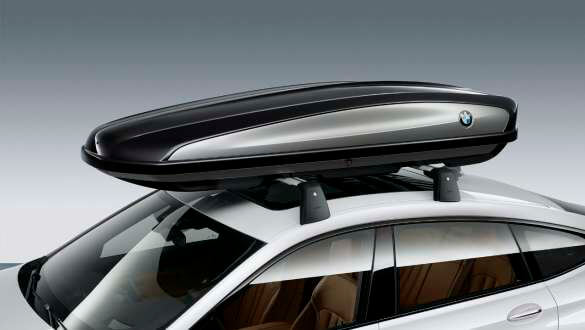 Бокс багажника BMW 520, «Чорний»/«Сріблястий титан».