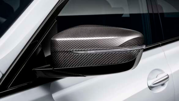 Карбонова кришка зовнішніх дзеркал M Performance.