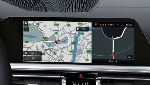 BMW Live Cockpit Professional.