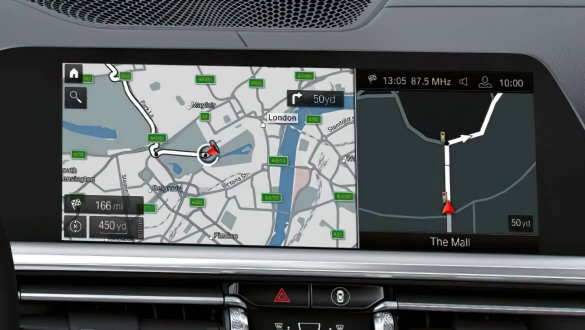 Система BMW кокпіт.