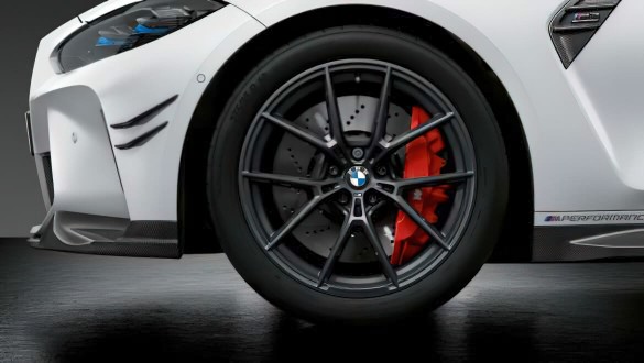 Високоякісні 19- та 20-дюймові ковані диски М Performance Y-spoke 963 M у кольорі Frozen Gunmetal Grey.