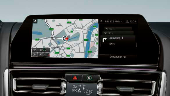 BMW Live Cockpit Professional.