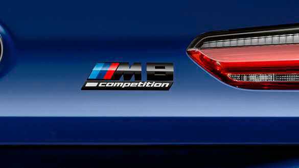 Позначення M8 Competition.