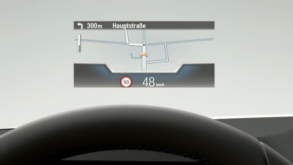 Інноваційний проекційний дисплей BMW