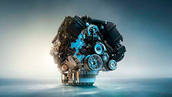 Рядний 6-циліндровий бензиновий двигун BMW TwinPower Turbo.