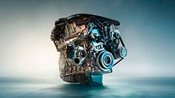 Рядний 6-циліндровий дизельний двигун BMW TwinPower Turbo.