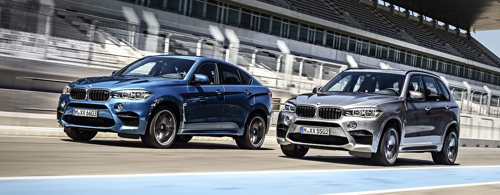 Демонстрация силы: новые BMW X5 M и BMW X6 M