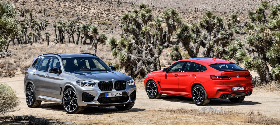 Нові BMW X3 M і BMW X4 M і їх версії Competition.